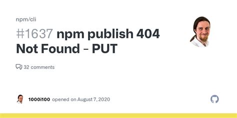 npm npm Public archive Notifications Fork 3. . Npm publish 404 is not in the npm registry